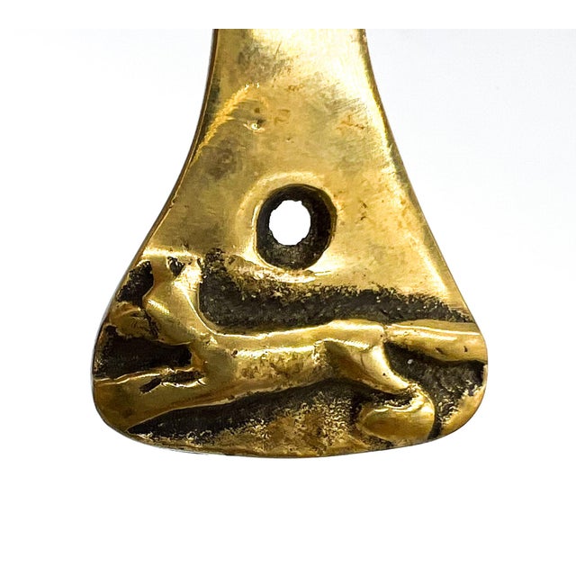 Vintage Brass Horse Head Door Knocker – Equestrian / English Country Style For Sale - Image 9 of 11