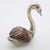 Vintage Italian Handmade Genuine Silver & Brass Swan Figurine Miniature, Saturno Silversmith Brand For Sale - Image 6 of 9