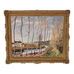 European Landscape Painting by Elmyr De Hory (1906-1976)
