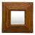 Vintage 3-Dimensional Pencil Reed Coastal Beveled Mirror For Sale