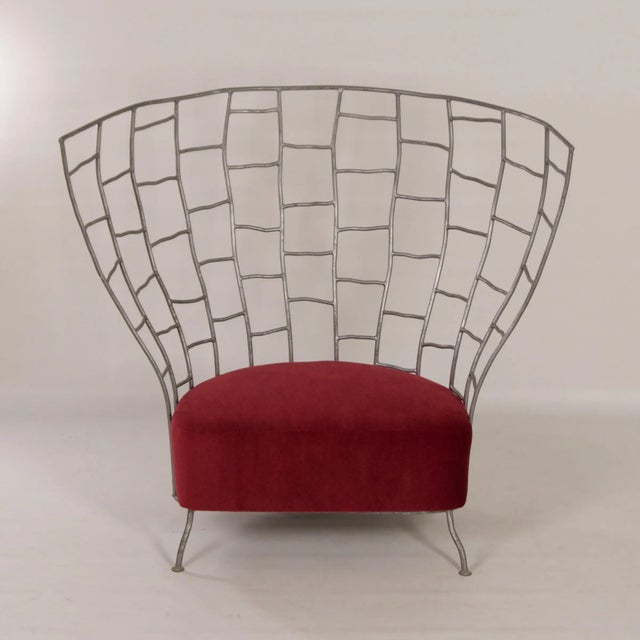 Postmodern Sculptural Chair by Boda Horak for Anthologie Quartett, 2000s For Sale - Image 3 of 12
