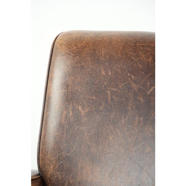 Club Chair in Sheepskin Leather For Sale - Image 13 of 15