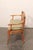 Italian 3-Chair Back Sofa Bench W/Cane Seat For Sale - Image 9 of 11