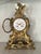 Metal 19th C French Louis XVI Gold Bronze Mantel Clock - 1 Pc For Sale - Image 7 of 18