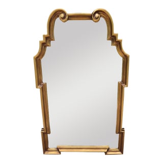 Italian La Barge Hollywood Regency Gilt Mirror For Sale