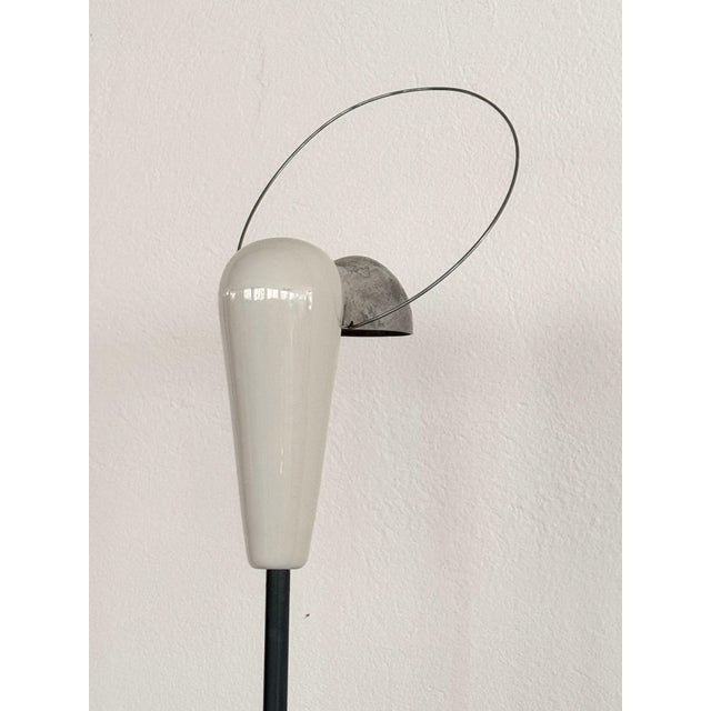 Black Bibip Floor Lamp by Achille Castiglioni for Flos, 1976 For Sale - Image 8 of 18