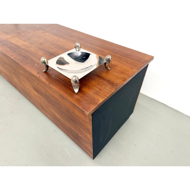 Large Vintage Oak Trade Counter, 1960s For Sale - Image 12 of 18