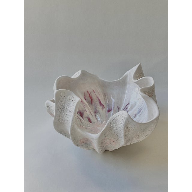 Ceramic Coral Bowl by N'atelier For Sale - Image 10 of 18