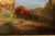 19th Century German School Alpine Landscape With Hiker and Livestock, 19th Century For Sale - Image 5 of 14
