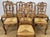 Vintage French Dining Chairs in Oak, Set of 8 For Sale - Image 4 of 14