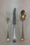 1980s 1980s Silver Dessert/ Knife, Feather Edge. For Sale - Image 5 of 10