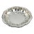 Vintage Wm. A. Rogers Silverplate Scalloped Candy Bowl For Sale