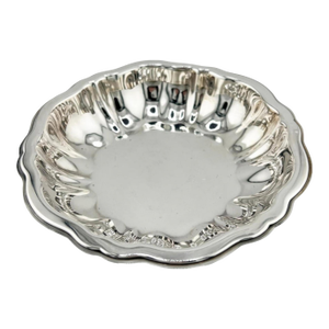 Vintage Wm. A. Rogers Silverplate Scalloped Candy Bowl
