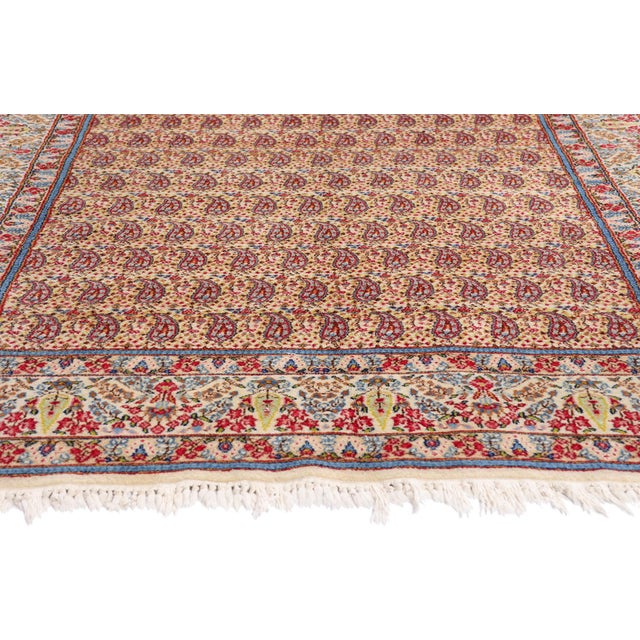 Antique Persian Kerman Rug, 04'11 X 07'08 For Sale - Image 4 of 10
