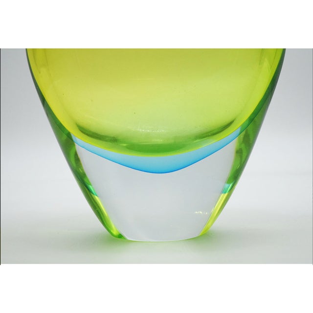 Large Sommerso Vase by Flavio Poli for Seguso Vetri D'arte, 1960s For Sale - Image 9 of 10