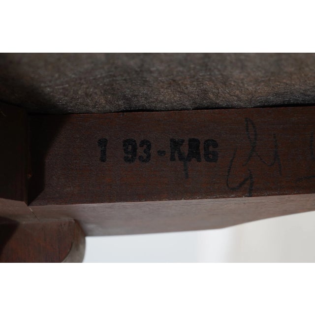 Set of 8 Henkel Harris Mahogany Dining Room Chairs For Sale - Image 11 of 12