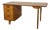 Art Deco Oak Desk by Gunnar Ericsson for Åtvidaberg / Facit AB, Sweden, 1950s For Sale