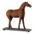 Horse Figure on Wooden Base Antique For Sale