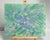 Enhance your space with this hand-painted acrylic artwork, showcasing a burst of vibrant florals on an 8" x 10" stretched...