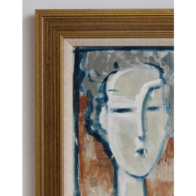 Contemporary Florentine School Artist, Hidden Portraits XXVI, 1990s, Acrylic on Canvas, Framed For Sale - Image 3 of 10