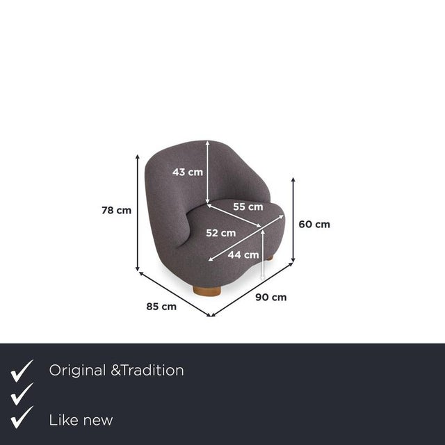 with the Tradition Margas LC1, you can bring the perfect armchair from Louise Liljencrantz's acclaimed Margas series into...