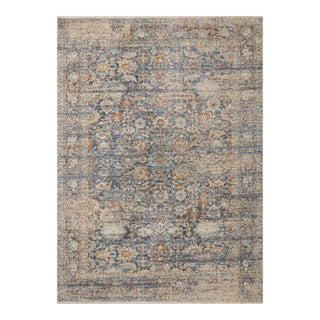 Angela Rose x Loloi Blake Rug Navy / Multi 6'-7" x 9'-10" Area Rug For Sale