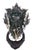 Large Gothic Cast Iron Devil Door Knocker, India, 1950s For Sale - Image 9 of 10