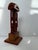 Folk Art American Folk Art Red Painted Wood Chain Link Whimsy For Sale - Image 3 of 15