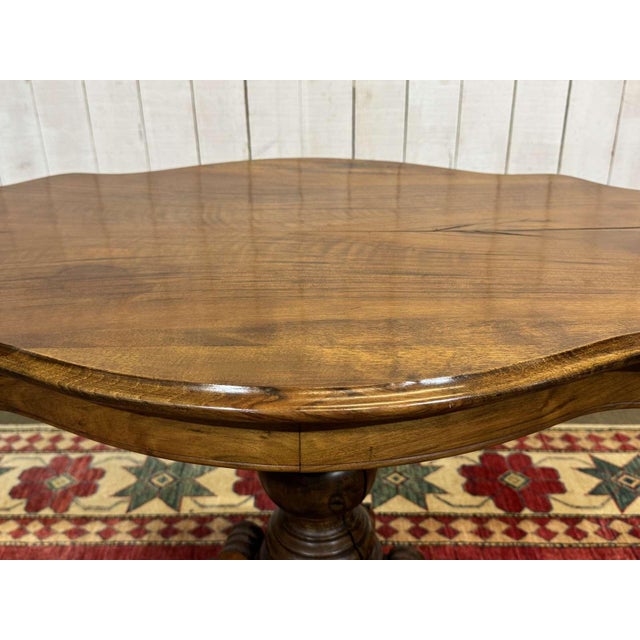 19th Century Louis Philippe Style Walnut Side Table, 1800s For Sale - Image 5 of 12