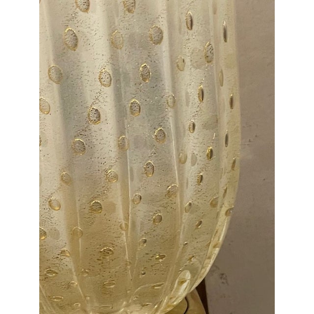 Metal Contemporary Murano Gold Vase Form Sconces - a Pair For Sale - Image 7 of 10