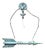 Victorian Silver Arrow-Form Chatelaine Needle Case with Fittings, 1890 For Sale