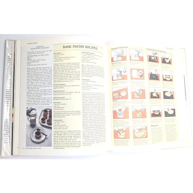 White 1984 Vintage Arabella Boxer's "Elegant Cooking and Entertaining" Book For Sale - Image 8 of 12