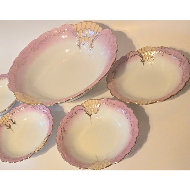 1920s Baroque Bowls- Set of Five For Sale - Image 11 of 11