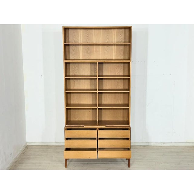 Mid-Century MTP Shelf in Oak by Marianne Richter for Ikea For Sale - Image 3 of 13