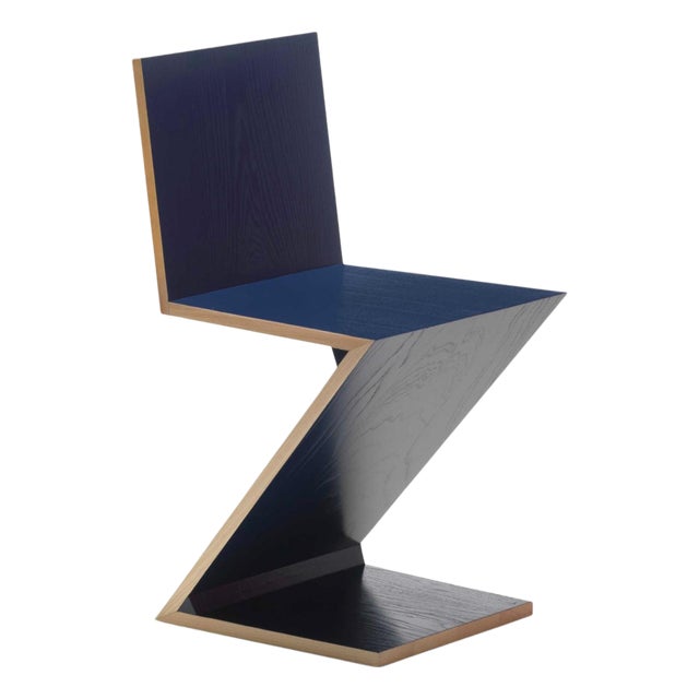 Zig Zag Chair by Gerrit Thomas Rietveld For Sale