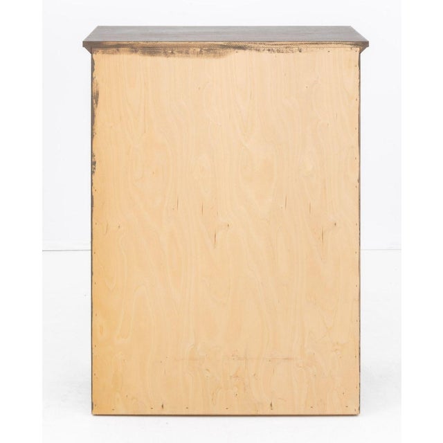 Modern Beige Painted Wood Chest of Drawers For Sale In New York - Image 6 of 6