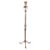 Metal French Gilt Wrought Iron Floor Lamp For Sale - Image 7 of 7