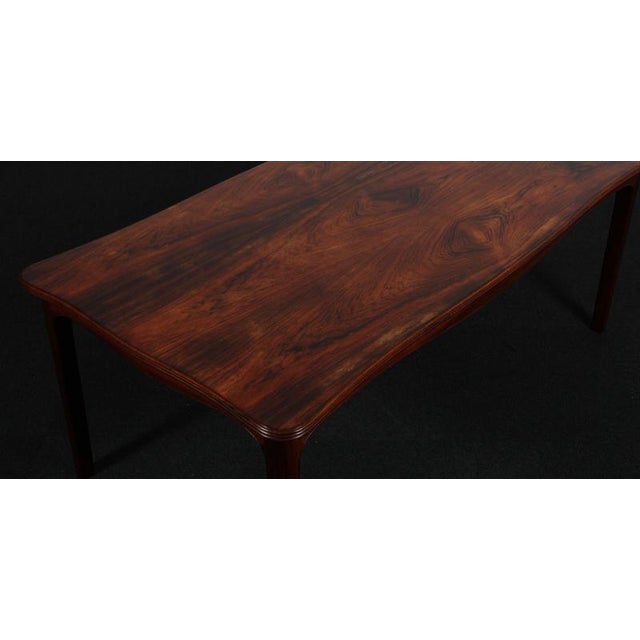 Sofa Table in Rosewood from Frits Henningsen, Denmark, 1950s For Sale - Image 4 of 7