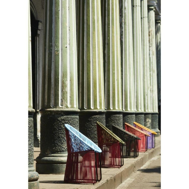 Blue Cartagenas Dining Chairs by Sebastian Herkner, Set of 4 For Sale - Image 9 of 18