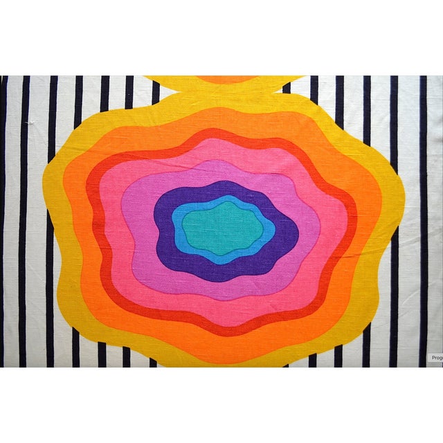 Textile by Antoinette De Boer for Stuttgarter Gardinen, 1970s For Sale - Image 4 of 12