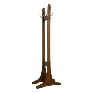 Stickley Mission Oak Coat Rack Hall Tree For Sale