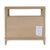Highbury 28 in. W Rectangular Wood 2 Drawer Nightstand with Open Shelf, Antique Beige Gray For Sale In Chicago - Image 6 of 8