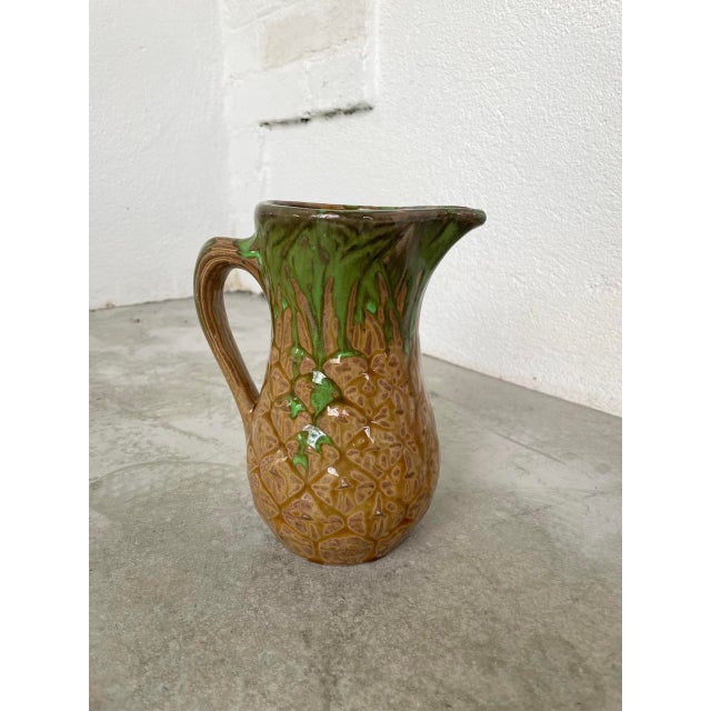 Pineapple Ceramic Pitcher, 1960s For Sale - Image 13 of 17