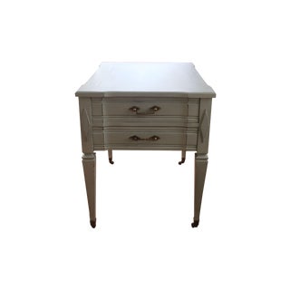 End Tables in Paris Gray - A Pair For Sale