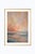Abstract coastal sunset seascape wall art featuring a softly layered ocean horizon with glowing sky tones, painterly...