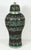 Moroccan Green Ceramic Urn With Arabic Calligraphy Writing For Sale In Palm Springs - Image 6 of 10