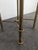 Wrought Iron Pedestal Table in the style of Diego Giacometti For Sale - Image 5 of 6