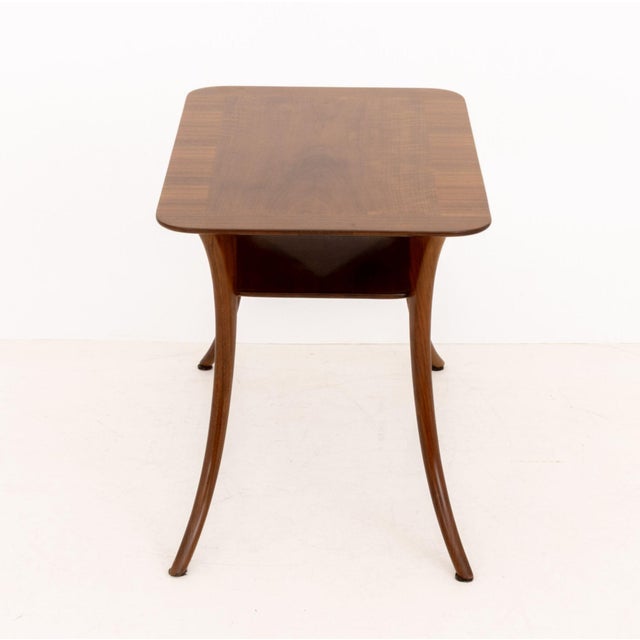 Brown t.h. Robsjohn-Gibbings X Widdicomb Walnut Table For Sale - Image 8 of 10