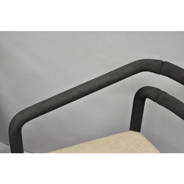 Late 20th Century Postmodern "Rubber Chairs" by Brian Kane for Metropolitan Furniture - A Pair For Sale - Image 16 of 18