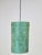 Green Polyester Sugar Tube Pendant Lamp by John and Sylvia Reid for Rotaflex, 1960s For Sale - Image 12 of 12